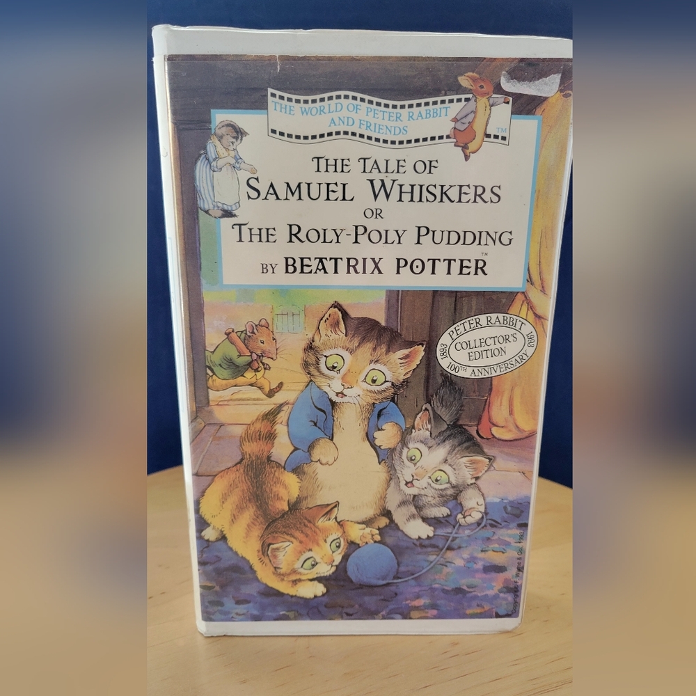 VTG The Tale of Samuel Whiskers / The Roly-Poly Pudding VHS  1993 Clamshell